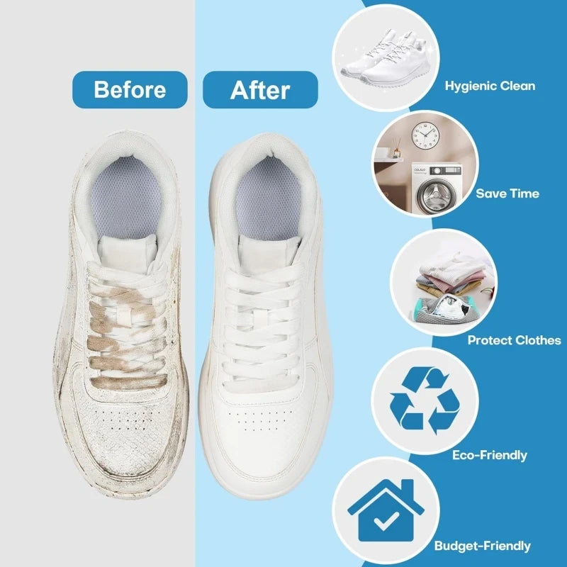 Shoe Washing Bag and Brush Set