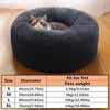 Plush Faux Fur Round Pet Bed