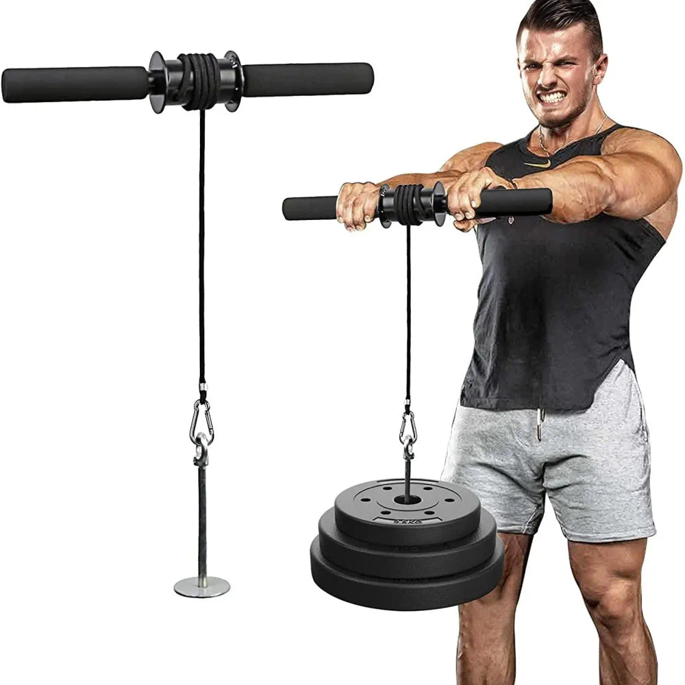 Forearm Strength Wrist Roller Trainer