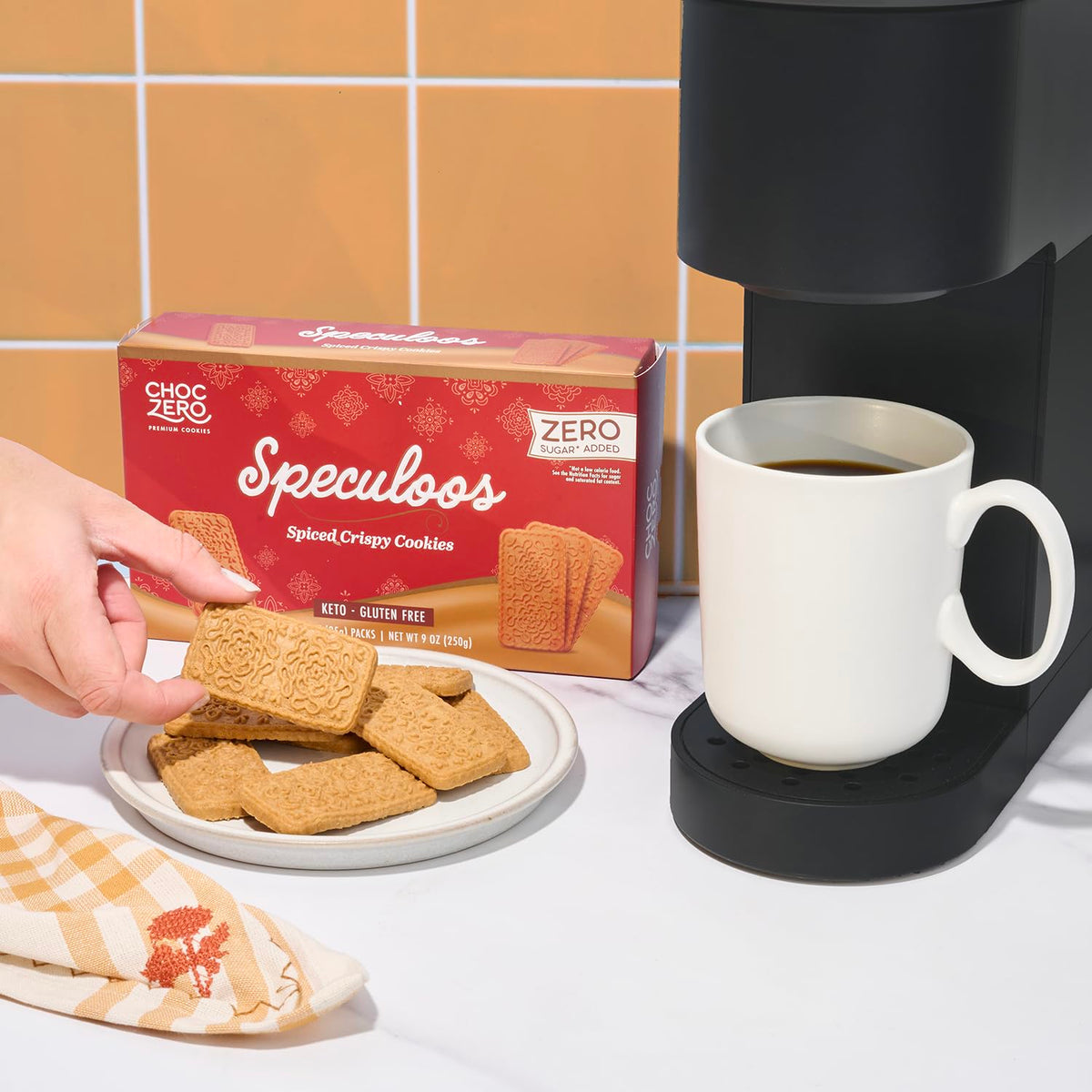 Speculoos Keto Fiber Windmill Cookies