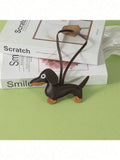 Dachshund Leather Key Hanger
