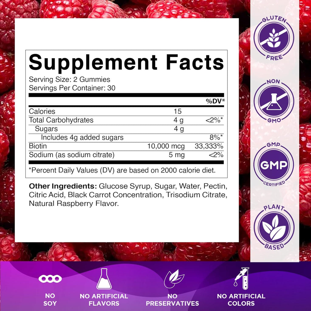 Vitamatic Biotin Boost Gummies
