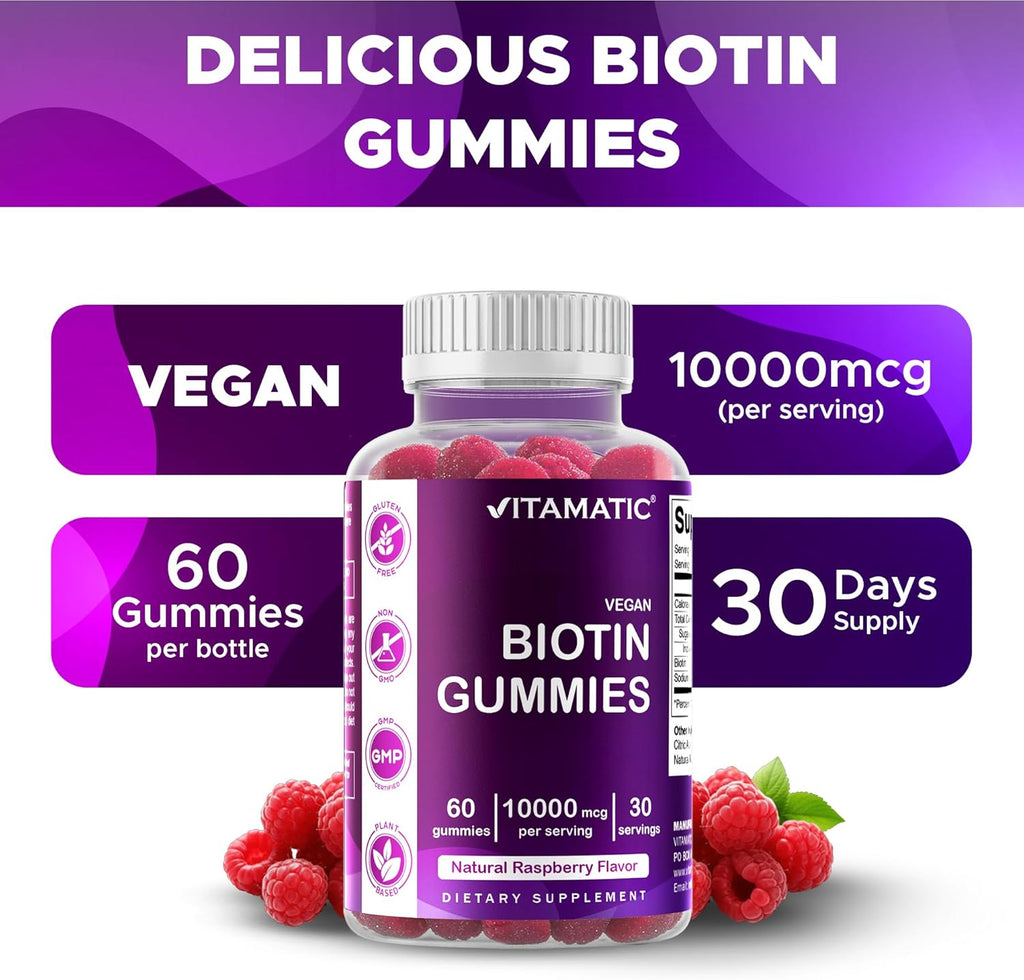 Vitamatic Biotin Boost Gummies