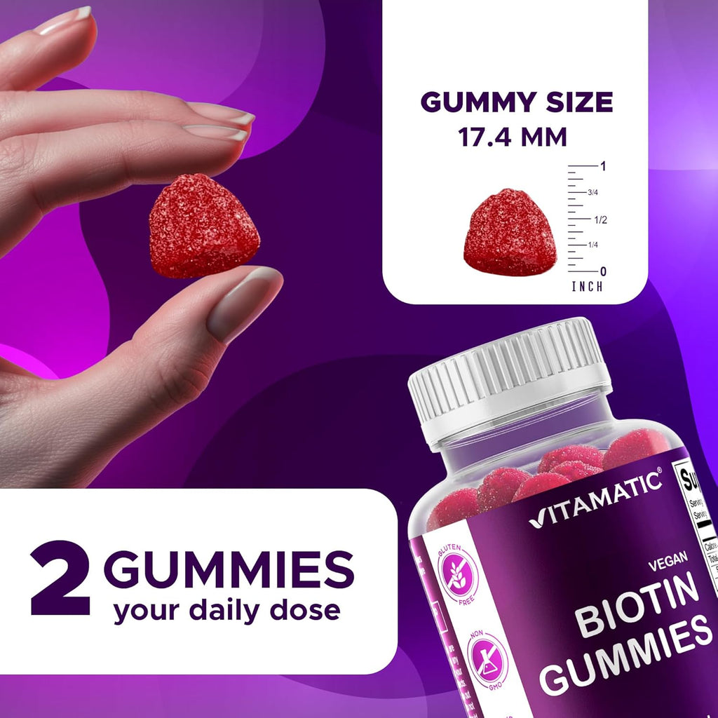 Vitamatic Biotin Boost Gummies